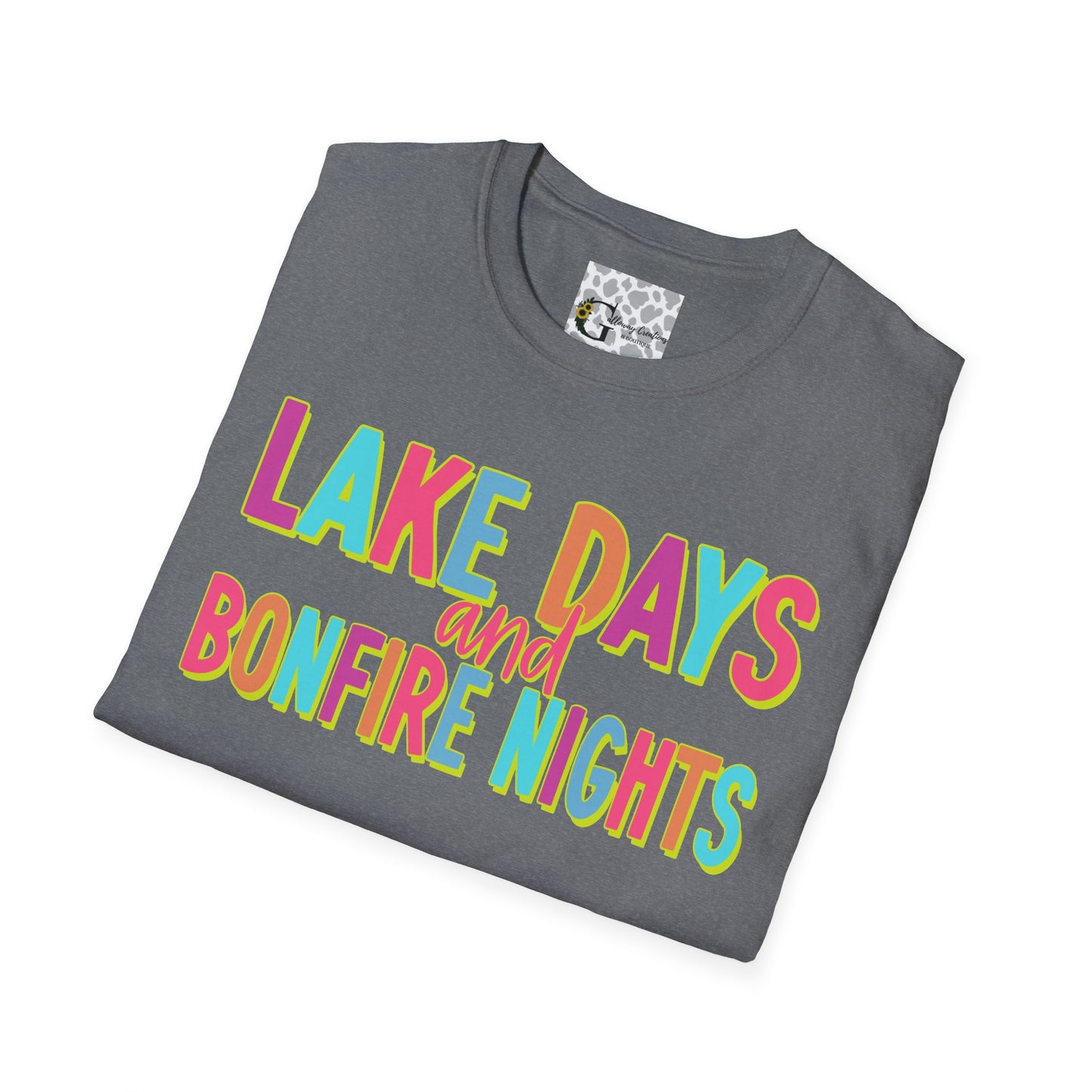 "Lake Days and Bonfire Nights"  T-Shirt