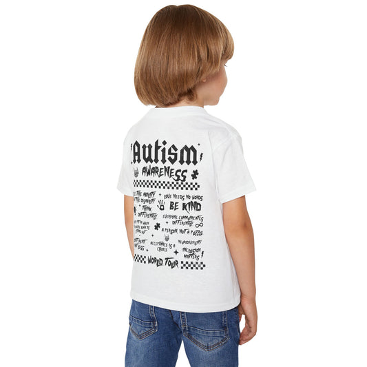 Autism Awareness Toddler T-Shirt - World Tour Design