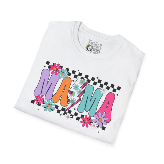 Vibrant 'Mama' Floral T-Shirt