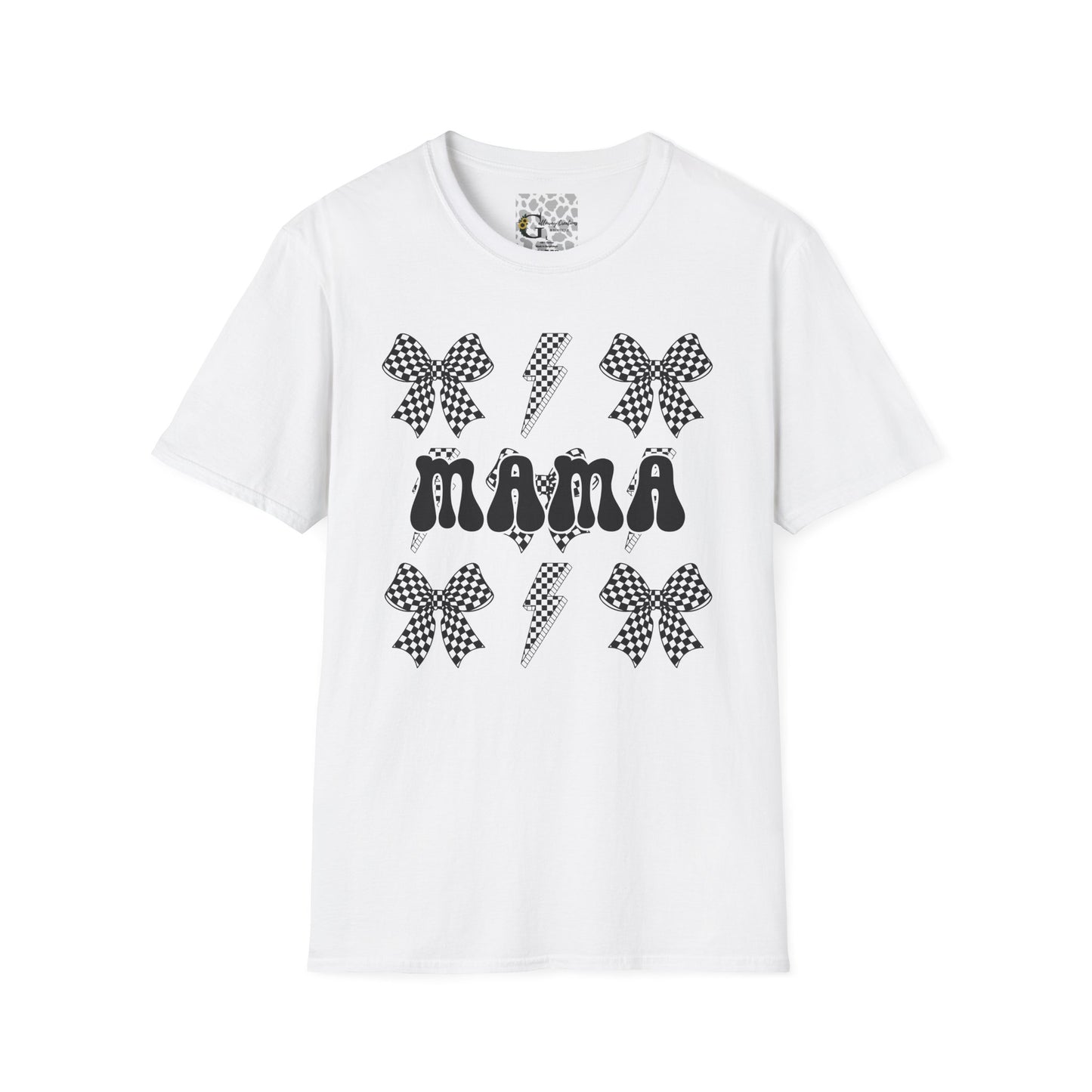 Mama Checkered T-Shirt