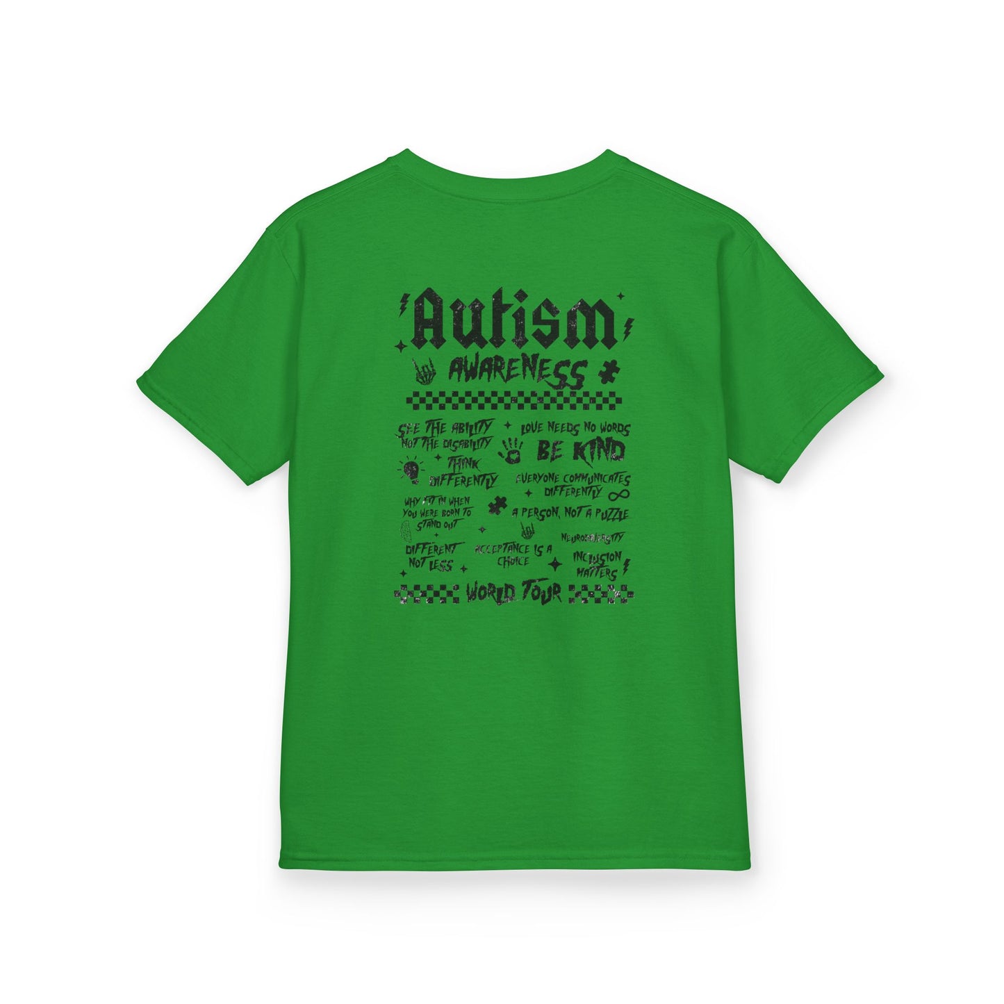 Kids Autism Awareness World Tour Design