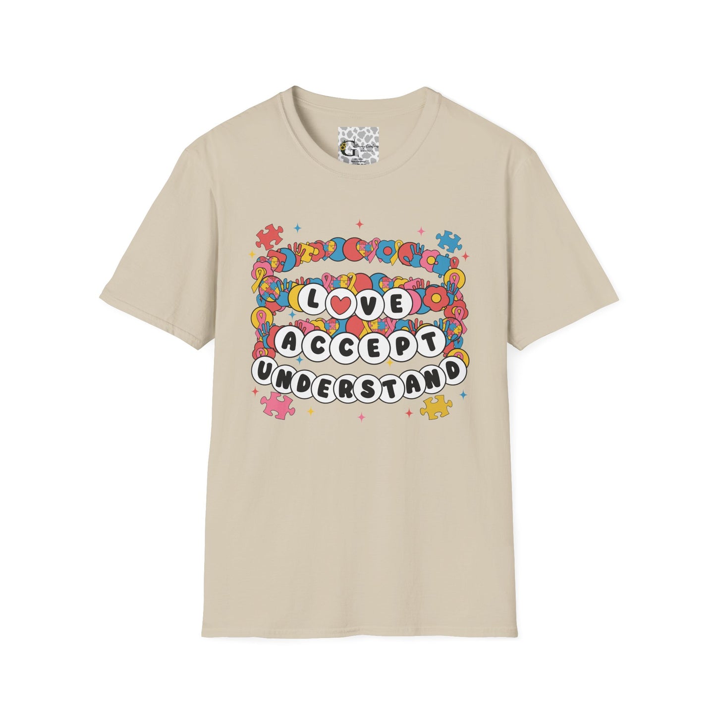 Love, Accept, Understand Autism Awareness T-Shirt