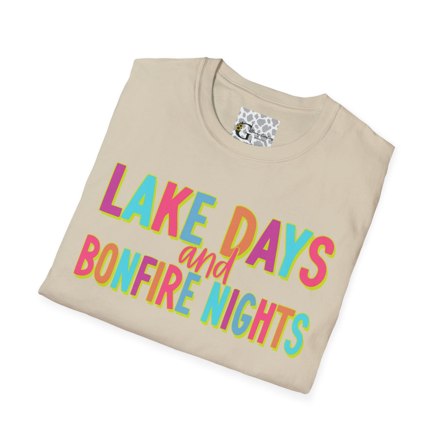 "Lake Days and Bonfire Nights"  T-Shirt