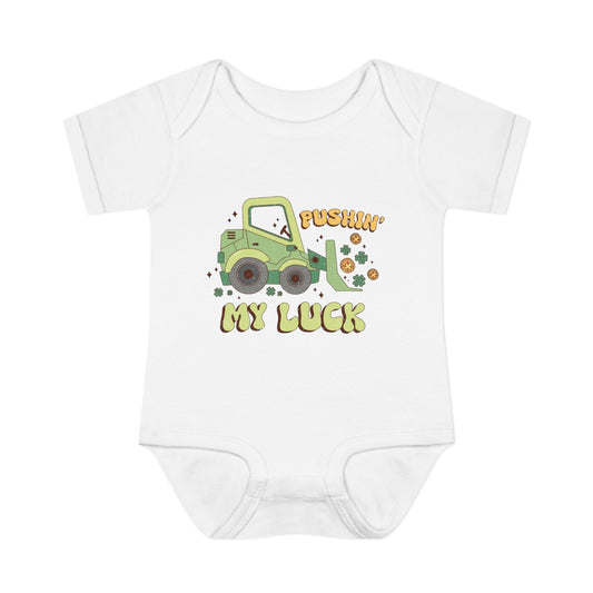 "Pushin' My Luck" Baby Onesie