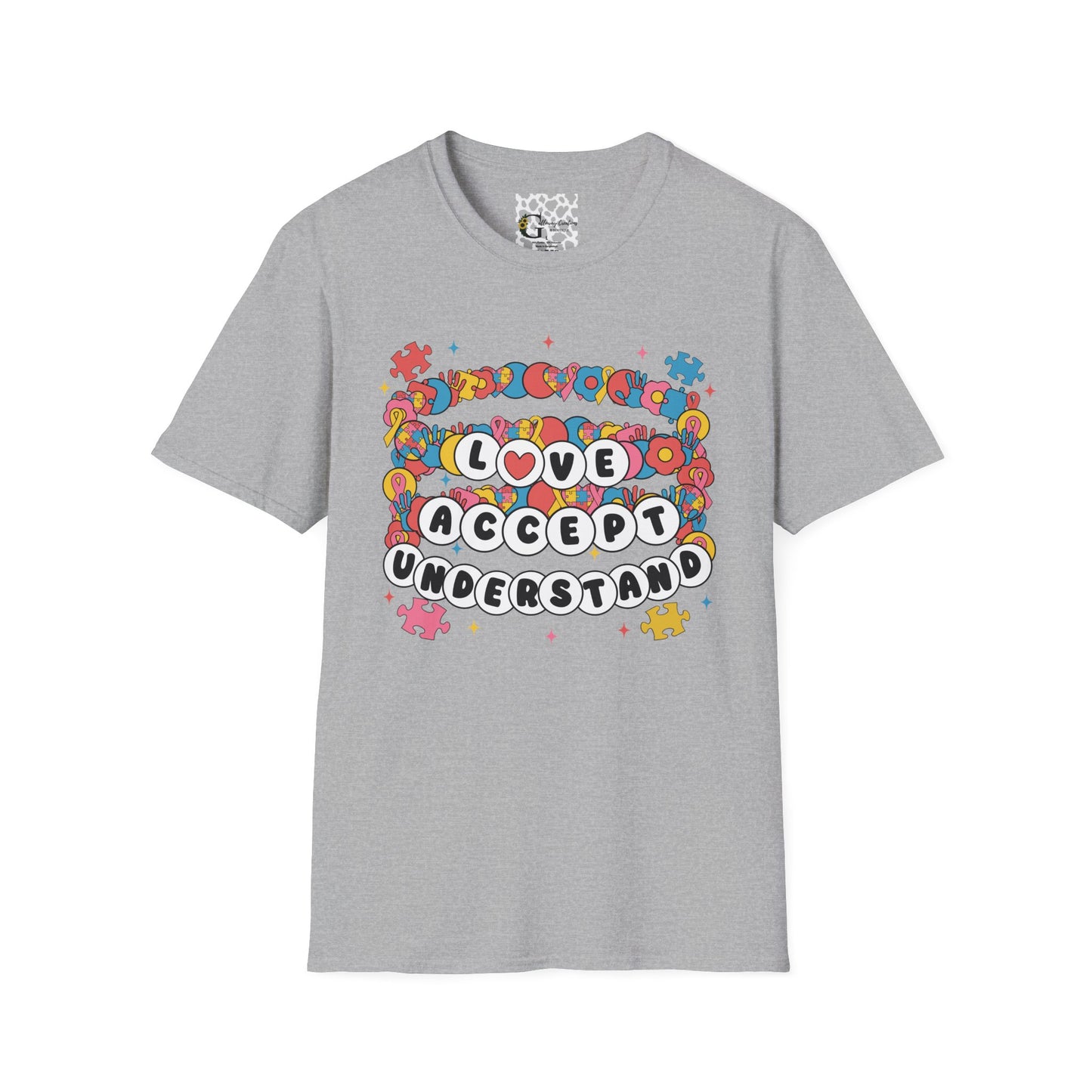 Love, Accept, Understand Autism Awareness T-Shirt