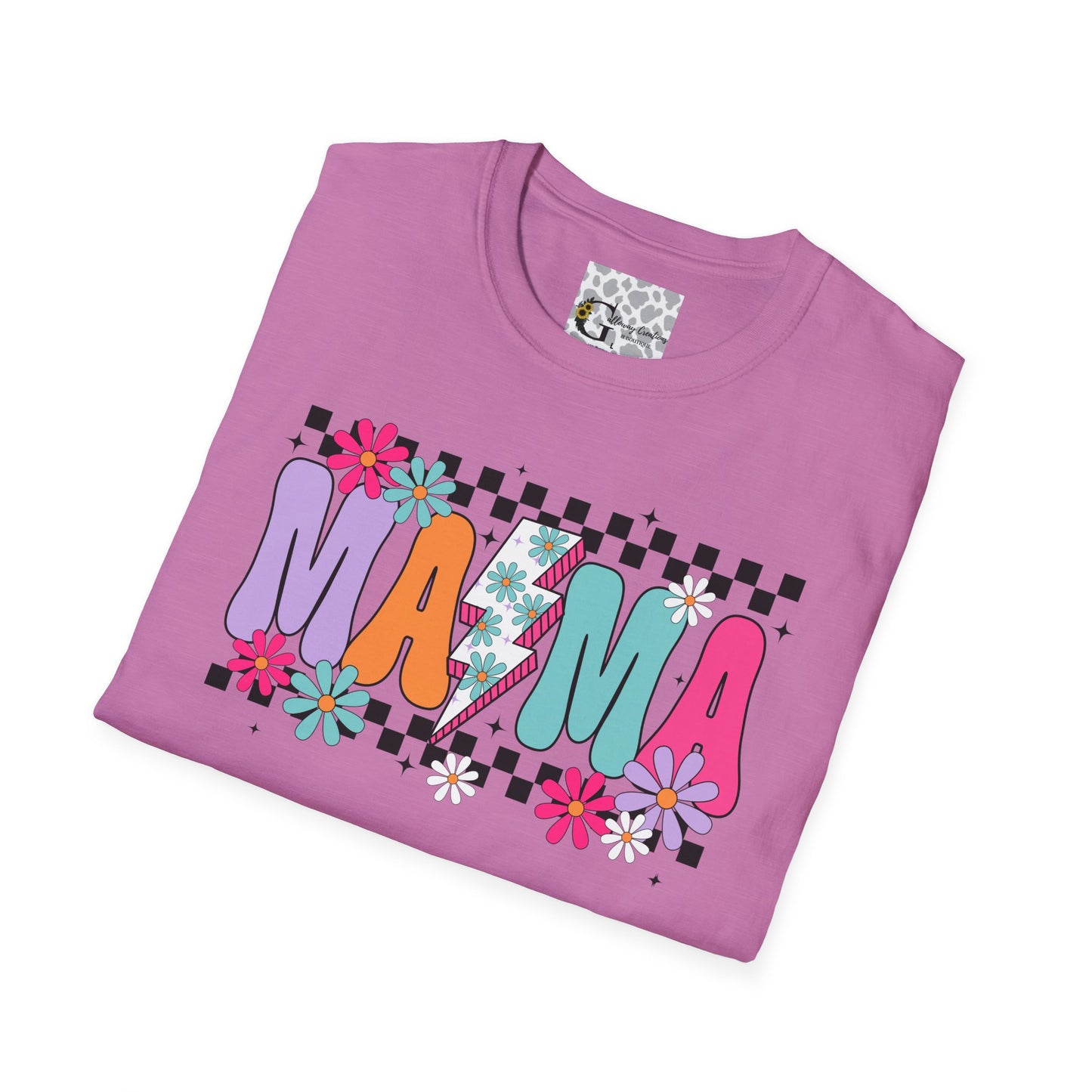 Vibrant 'Mama' Floral T-Shirt