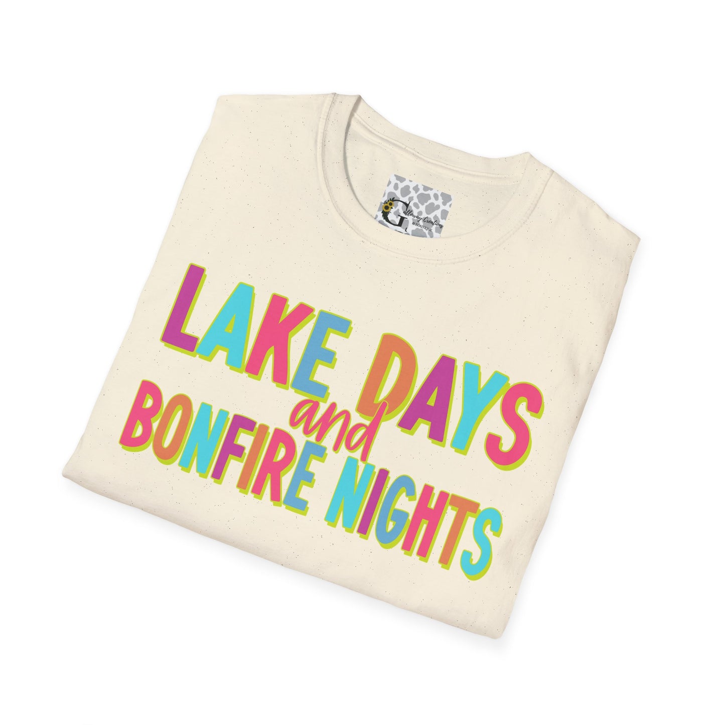 "Lake Days and Bonfire Nights"  T-Shirt