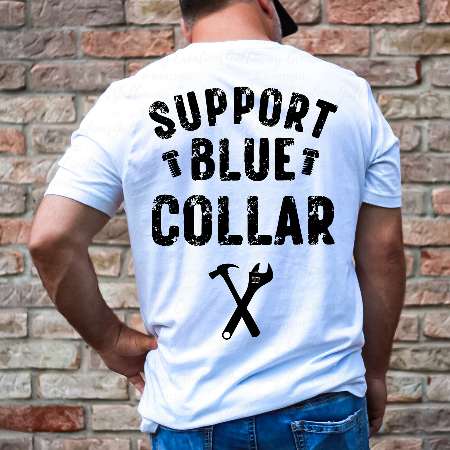 Support Blue Collar T-Shirt