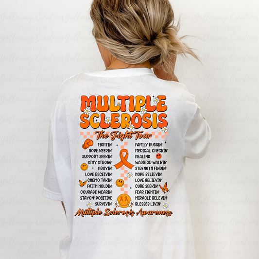 The Fight Tour Multiple Sclerosis Awareness T-Shirt