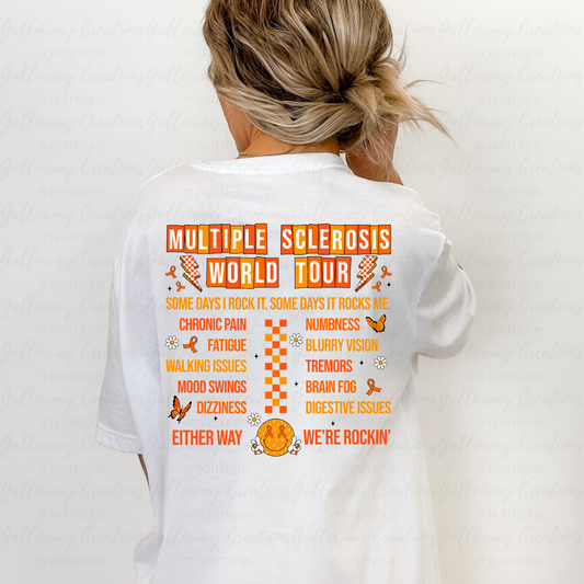 The World Tour Multiple Sclerosis Awareness T-Shirt