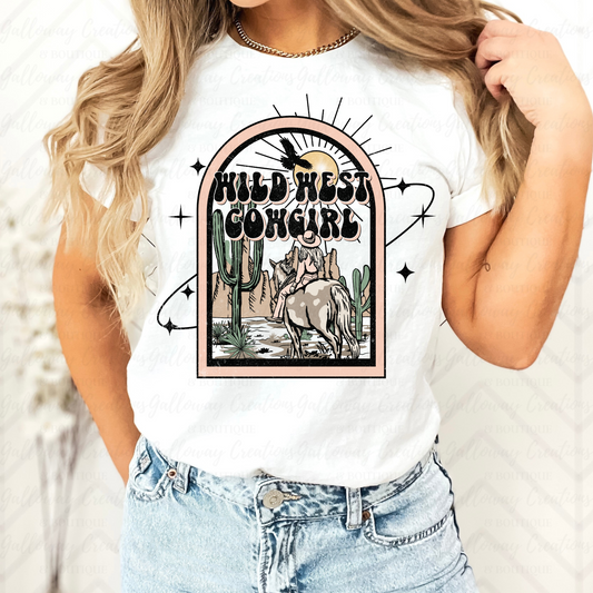 "Wild West Cowgirl" T-Shirt