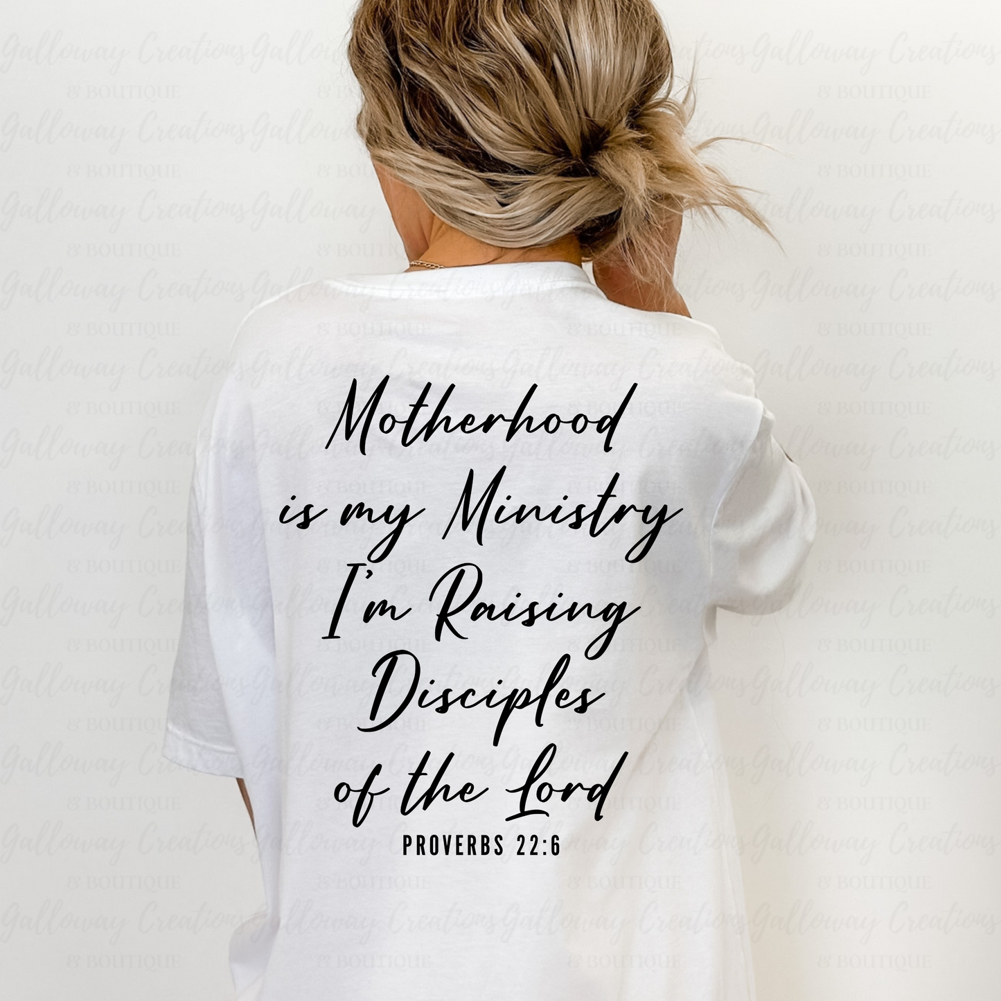 'Motherhood is my Ministry' T-Shirt