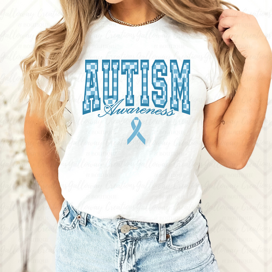 Autism Awareness with bow T-Shirt