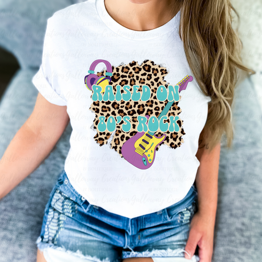 "Raised on 80s Rock" T-Shirt