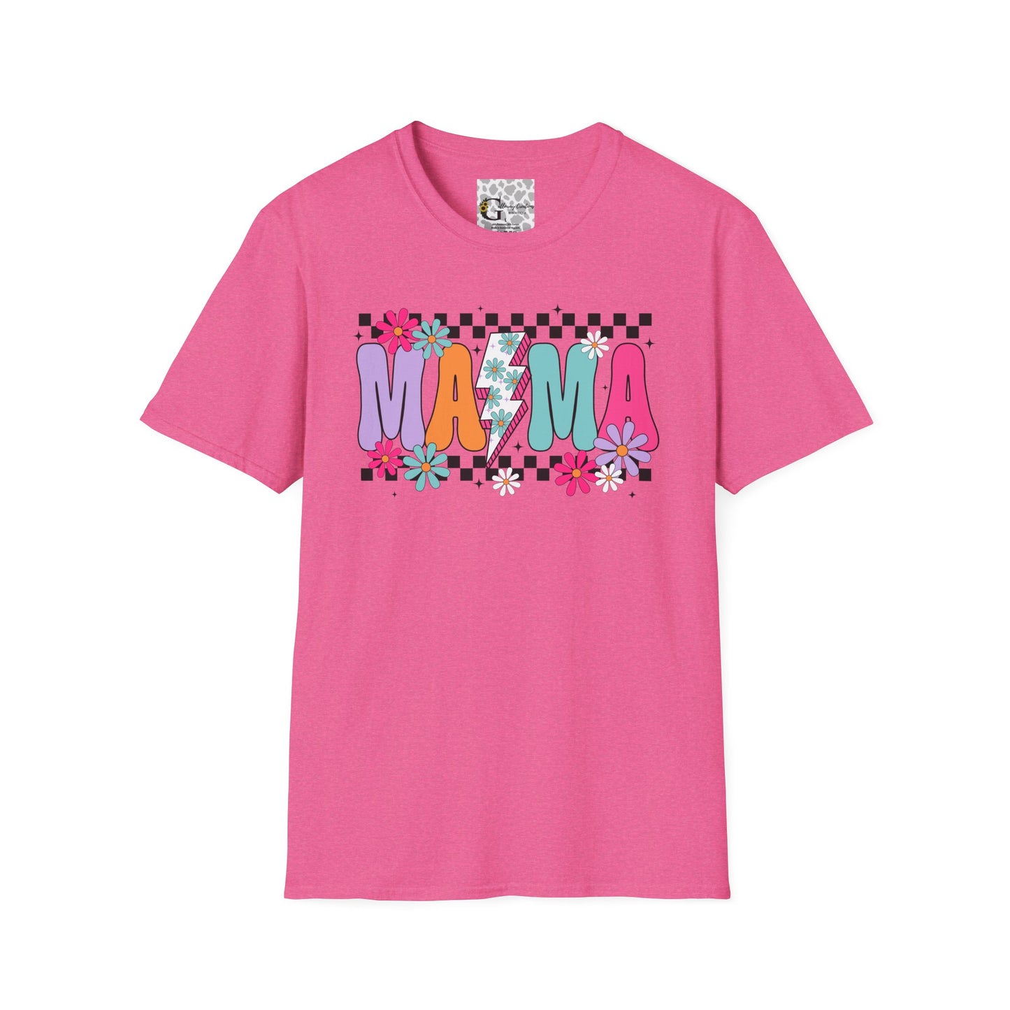 Vibrant 'Mama' Floral T-Shirt