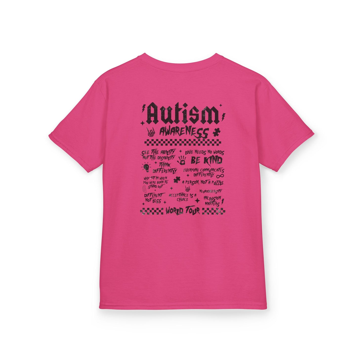 Kids Autism Awareness World Tour Design