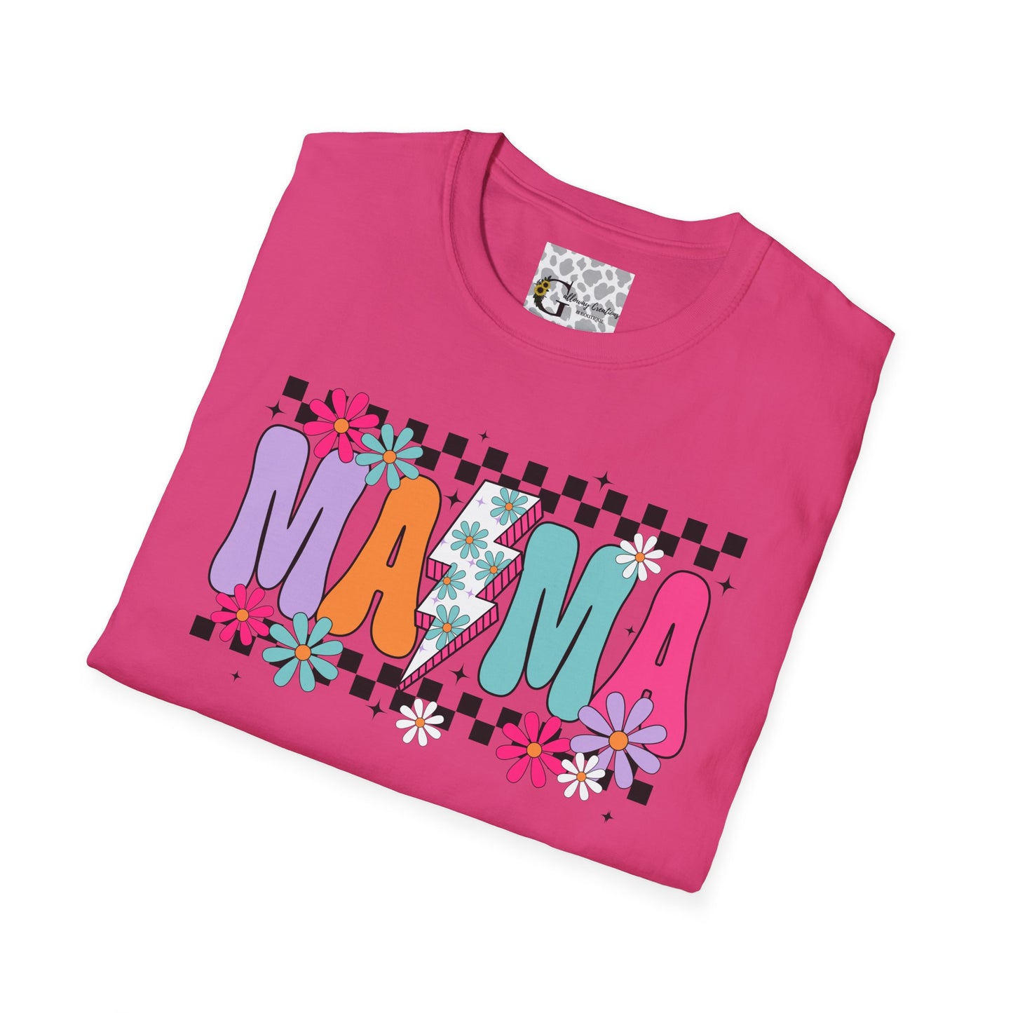 Vibrant 'Mama' Floral T-Shirt