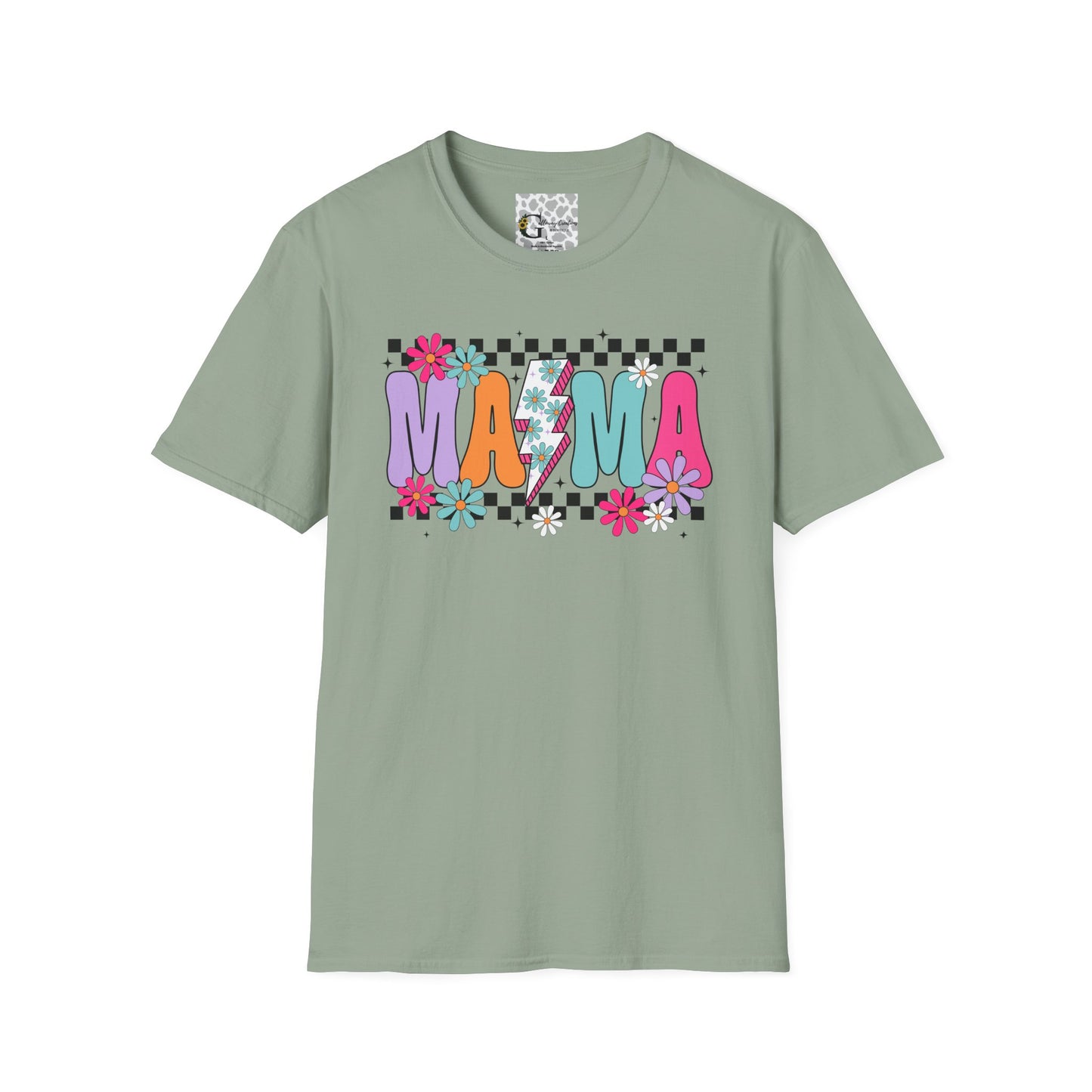 Vibrant 'Mama' Floral T-Shirt