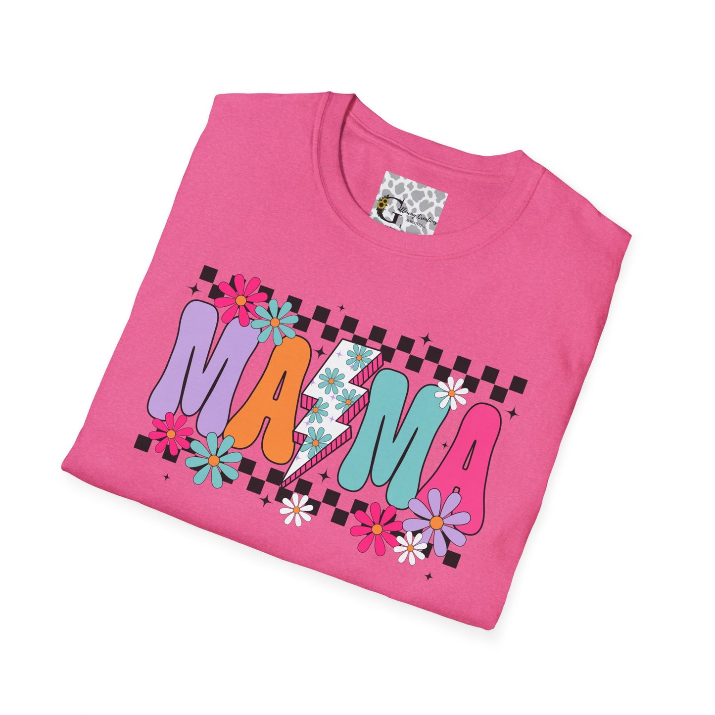 Vibrant 'Mama' Floral T-Shirt