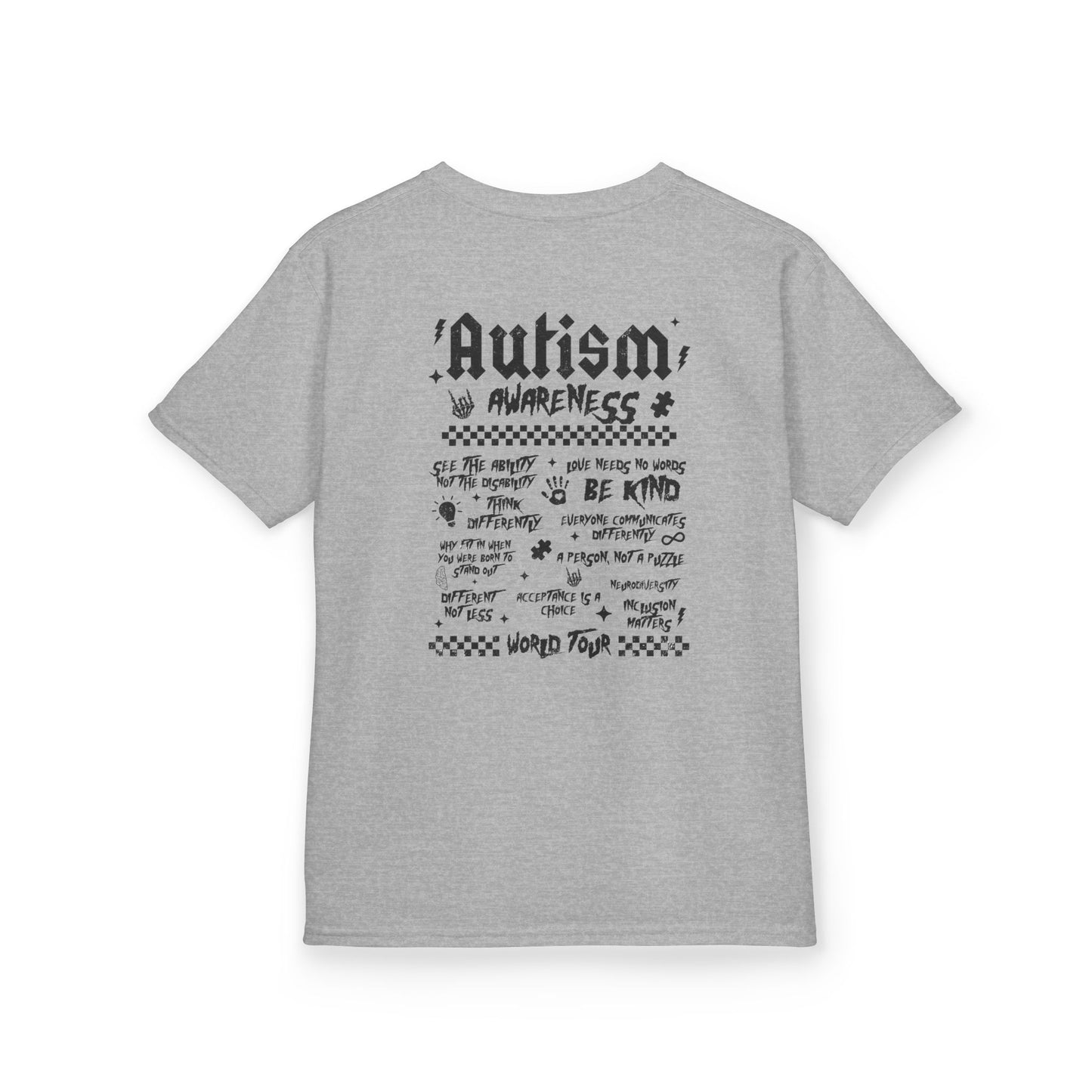 Kids Autism Awareness World Tour Design