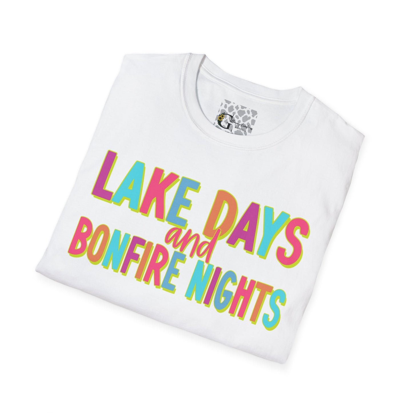 "Lake Days and Bonfire Nights"  T-Shirt