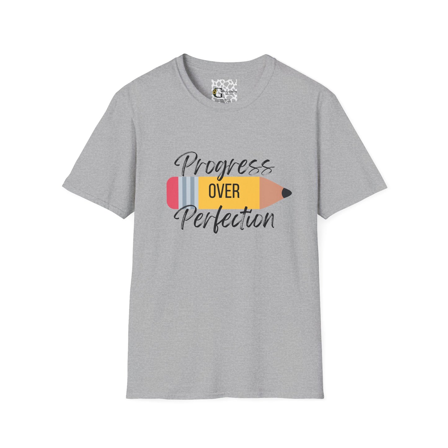 Progress Over Perfection Teacher T-Shirt