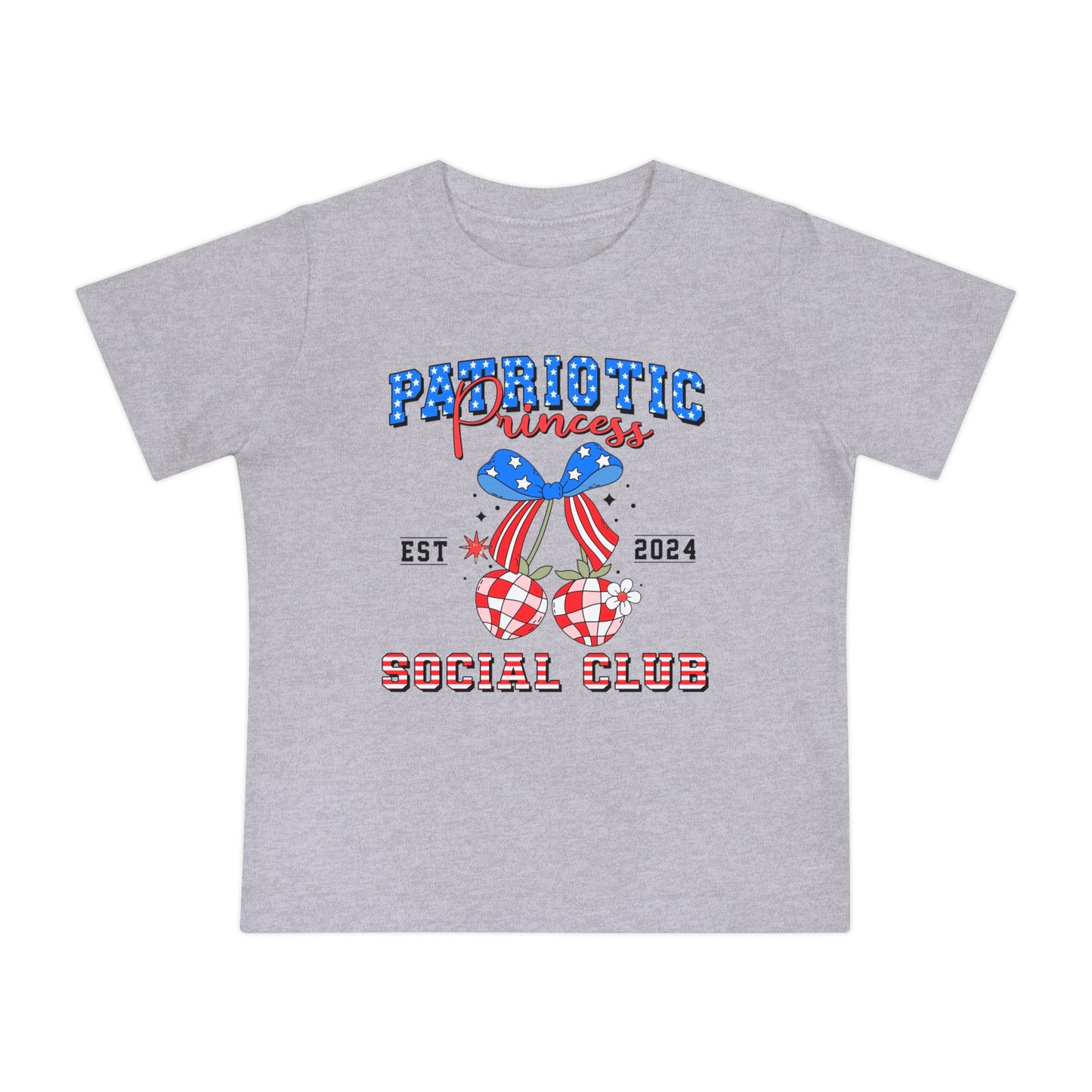 Patriotic Princess Baby T-Shirt