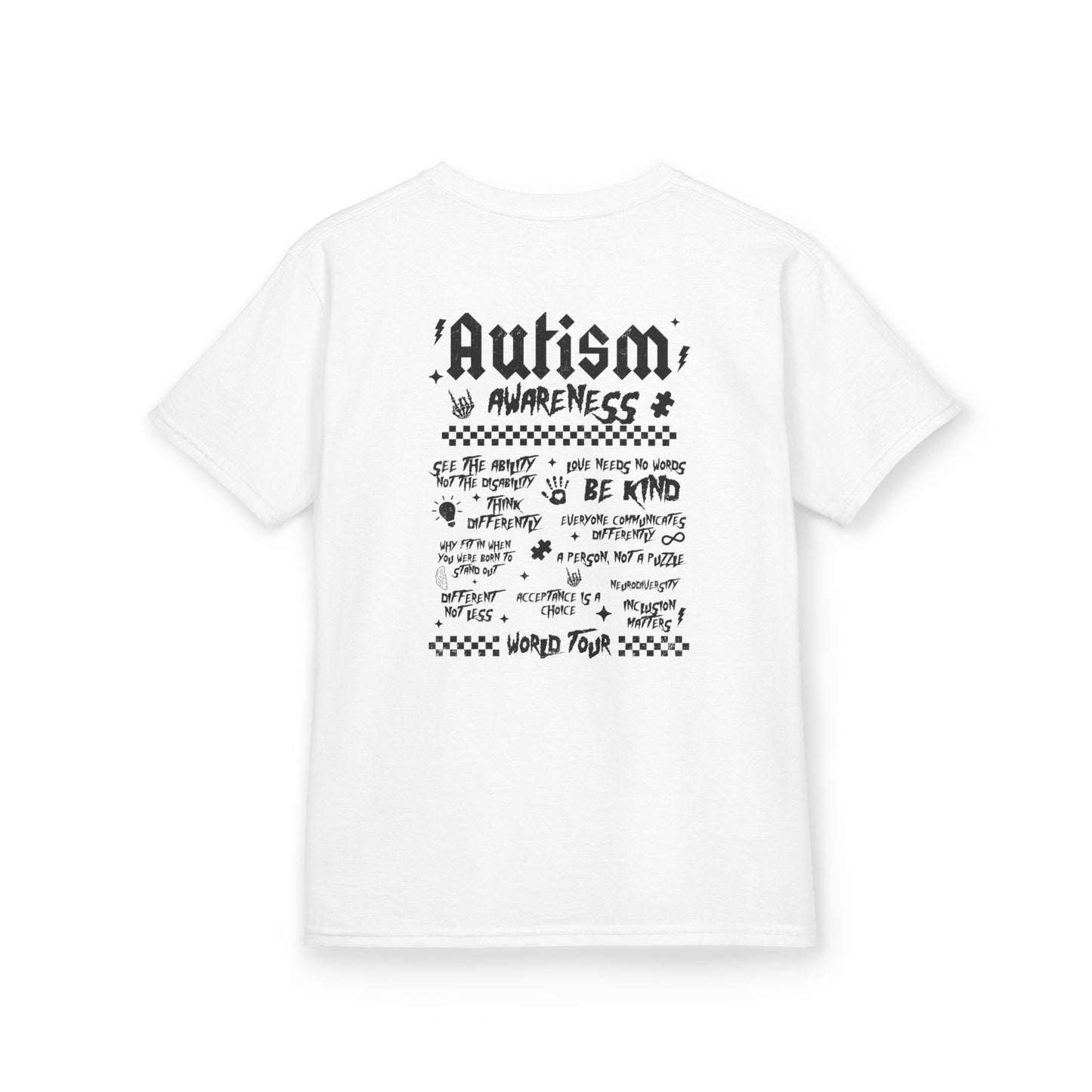 Kids Autism Awareness World Tour Design